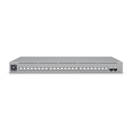UBIQUITI A 24-port, Layer 3 Etherlighting™ switch capable of high-power PoE++ output UBIQUITI A 24-port, Layer 3 Etherlighting™ switch capable of high-power PoE++ output