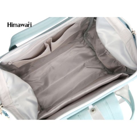 Czerwony plecak miejski na laptopa z portem USB - Himawari Czerwony plecak miejski na laptopa z portem USB - Himawari