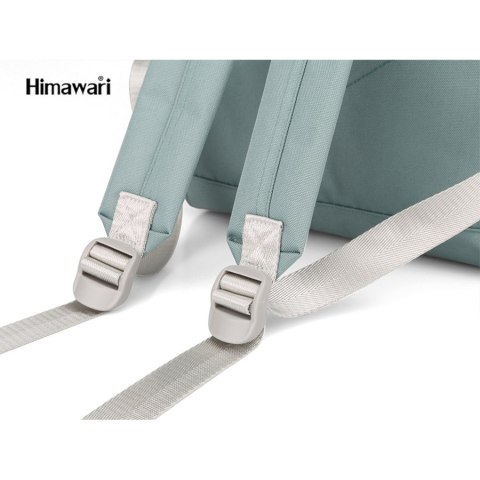 Czerwony plecak miejski na laptopa z portem USB - Himawari Czerwony plecak miejski na laptopa z portem USB - Himawari