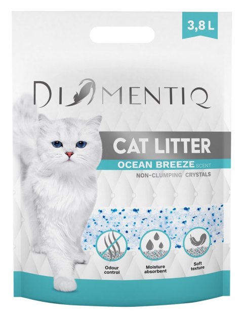DIAMENTIQ Ocean Breeze - żwirek niezbrylający - 3,8 l DIAMENTIQ Ocean Breeze - żwirek niezbrylający - 3,8 l