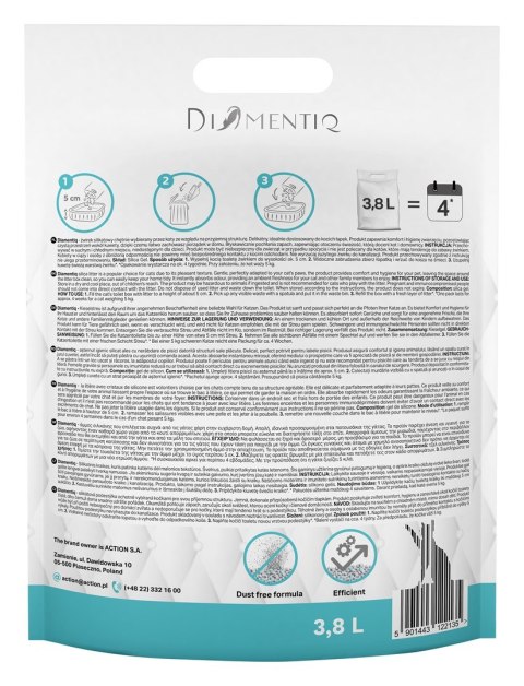 DIAMENTIQ Ocean Breeze - żwirek niezbrylający - 3,8 l DIAMENTIQ Ocean Breeze - żwirek niezbrylający - 3,8 l