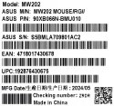 Mysz Asus Silent Wireless Mouse Rose Gold MW202 bezprzewodowa różowo-złota