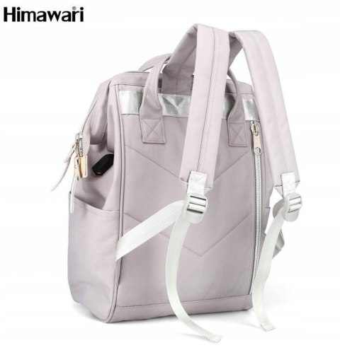 Pojemny plecak na laptopa z portem USB - Himawari Pojemny plecak na laptopa z portem USB - Himawari