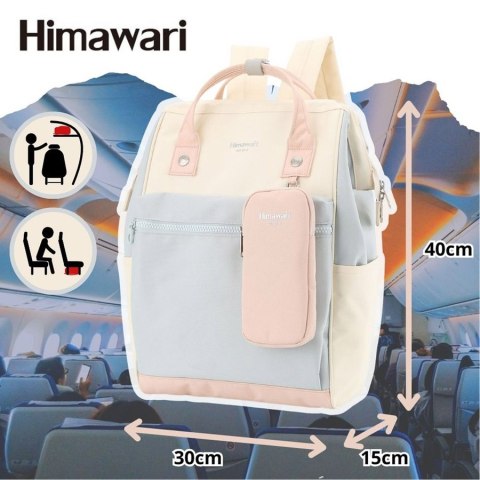 Uniwersalny pastelowy plecak z uchwytem - Himawari Uniwersalny pastelowy plecak z uchwytem - Himawari
