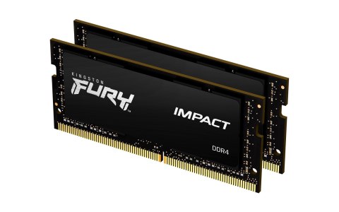 Kingston 64GB 3200MHz DDR4 CL20 SODIMM (Kit of 2) FURY Impact KF432S20IBK2/64 Kingston 64GB 3200MHz DDR4 CL20 SODIMM (Kit of 2) FURY Impact KF432S20IBK2/64