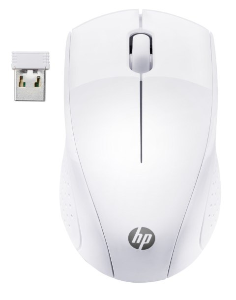 Mysz HP Wireless Mouse 220 Snow White bezprzewodowa biała 7KX12AA Mysz HP Wireless Mouse 220 Snow White bezprzewodowa biała 7KX12AA