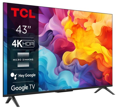 Telewizor 43" TCL 43P655 4K Ultra HD Android Telewizor 43" TCL 43P655 4K Ultra HD Android