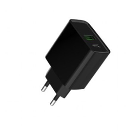 2-portowa szybka ładowarka USB 20 W | TA-UC-PDQC20-01-BK 2-portowa szybka ładowarka USB 20 W | TA-UC-PDQC20-01-BK