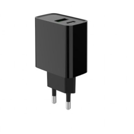 2-portowa szybka ładowarka USB 20 W | TA-UC-PDQC20-01-BK 2-portowa szybka ładowarka USB 20 W | TA-UC-PDQC20-01-BK