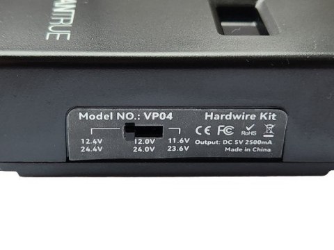 Adapter zasilania OBD USB-C VANTRUE VP04 Adapter zasilania OBD USB-C VANTRUE VP04