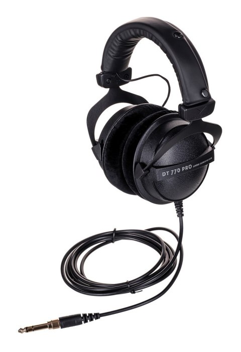 Beyerdynamic DT 770 PRO 80 OHM BLACK LIMITED EDITION - Słuchawki studyjne zamknięte Beyerdynamic DT 770 PRO 80 OHM BLACK LIMITED EDITION - Słuchawki studyjne zamknięte