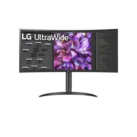 LG | 34WQ75C-B | 34 " | IPS | QHD | 21:9 | 5 ms | 300 cd/m² | Czarny | Ilość portów HDMI 2 | 60 Hz LG | 34WQ75C-B | 34 " | IPS | QHD | 21:9 | 5 ms | 300 cd/m² | Czarny | Ilość portów HDMI 2 | 60 Hz
