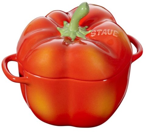 Mini Cocotte okrągły papryka STAUB 40500-325-0 - czerwony 470 ml Mini Cocotte okrągły papryka STAUB 40500-325-0 - czerwony 470 ml