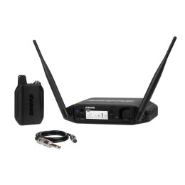 Shure GLXD14+E-Z4 - Cyfrowy system bezprzewodowy DUAL BAND z nadajnikiem bodypack i kablem gitarowym WA302