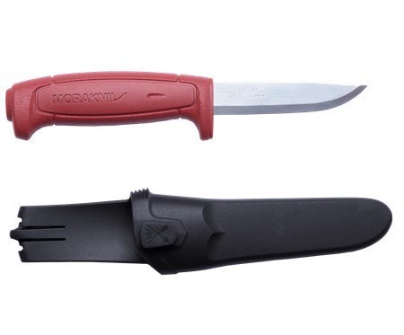 Nóż Morakniv BASIC 511 - Carbon Steel - Czerwony Nóż Morakniv BASIC 511 - Carbon Steel - Czerwony
