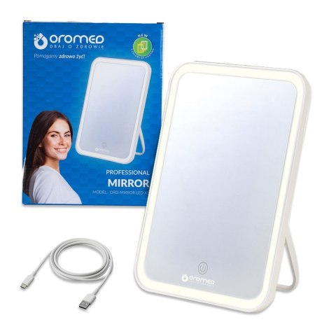 Lusterko do makijażu ORO-MIRROR LED X1 OROMED Lusterko do makijażu ORO-MIRROR LED X1 OROMED