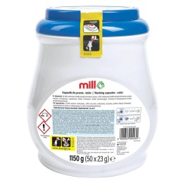 MILL PROFFESIONAL Duo Caps kapsułki do prania kolorowych ubrań Color 50 szt.