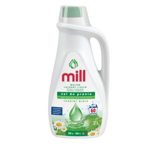 MILL Żel do prania UNIWERSALNY 3l, 60 prań MILL Żel do prania UNIWERSALNY 3l, 60 prań