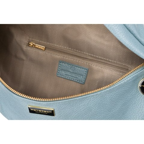 Modna sportowa niebieska saszetka damska na biodra, na ramię lub przez ramię nerka crossbody z eko skóry Peterson Modna sportowa niebieska saszetka damska na biodra, na ramię lub przez ramię nerka crossbody z eko skóry Peterson