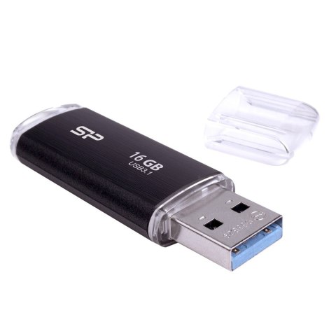 Pendrive Silicon Power Blaze B02 16GB USB 3.1 kolor czarny (SP016GBUF3B02V1K) Pendrive Silicon Power Blaze B02 16GB USB 3.1 kolor czarny (SP016GBUF3B02V1K)