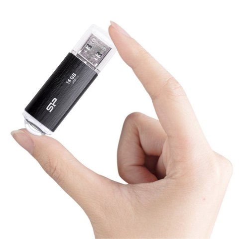 Pendrive Silicon Power Blaze B02 16GB USB 3.1 kolor czarny (SP016GBUF3B02V1K) Pendrive Silicon Power Blaze B02 16GB USB 3.1 kolor czarny (SP016GBUF3B02V1K)