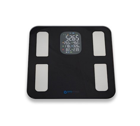 Waga łazienkowa ORO BLUETOOTH SMART BLACK OROMED Waga łazienkowa ORO BLUETOOTH SMART BLACK OROMED