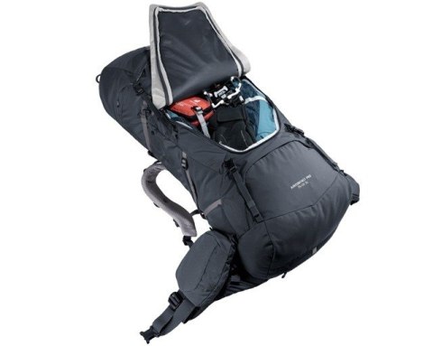 Plecak turystyczny Deuter Aircontact Pro 85+10 black Plecak turystyczny Deuter Aircontact Pro 85+10 black