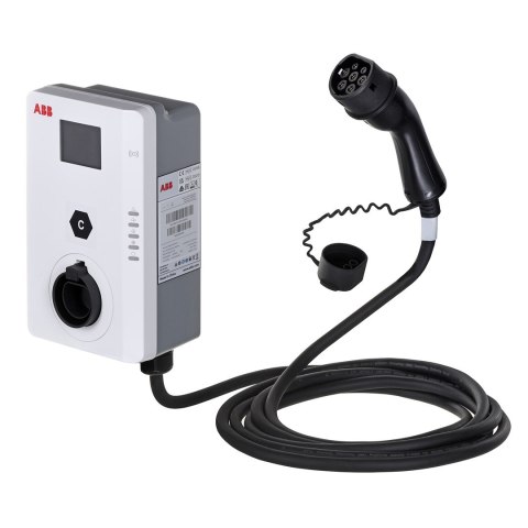 Stacja ładowania ABB Terra AC W22-G5-RD-MC-0 wallbox 22kW kabel 5m Stacja ładowania ABB Terra AC W22-G5-RD-MC-0 wallbox 22kW kabel 5m