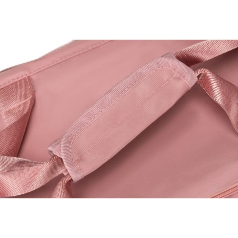 Różowa torba weekendowo-podróżna z komorą boczną na buty - Peterson Różowa torba weekendowo-podróżna z komorą boczną na buty - Peterson