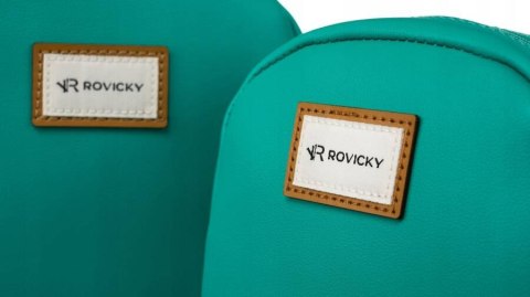 Zestaw dwóch kosmetyczek damskich ze skóry ekologicznej - Rovicky Zestaw dwóch kosmetyczek damskich ze skóry ekologicznej - Rovicky