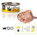 3Coty CHICKEN with hearts for Adult cats 80g