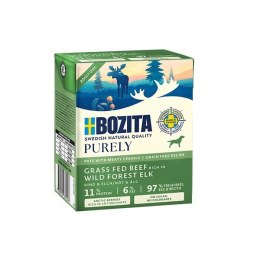 BOZITA Purely wołowina z łosiem pasztecik z kawałkami mięsa 370g