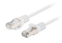 PATCHCORD KAT.6 FTP 0.25M BIAŁY FLUKE PASSED LANBERG 10-PACK