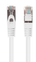 PATCHCORD KAT.6 FTP 0.25M BIAŁY FLUKE PASSED LANBERG 10-PACK