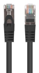 PATCHCORD KAT.6 FTP 0.25M CZARNY FLUKE PASSED LANBERG 10-PACK