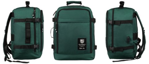 Pojemny, podróżny plecak kabinowy z portem USB - Peterson Pojemny, podróżny plecak kabinowy z portem USB - Peterson