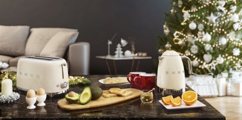 Czajnik elektryczny SMEG KLF04CREU kremowy Czajnik elektryczny SMEG KLF04CREU kremowy