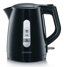 SEVERIN CZAJNIK ELEKTRYCZNY 1L, PLASTIK, ZAKRYTA GRZAŁKA, WSKAŹNIK POZIOMU WODY, ZAKRYTY ELEMENT GRZEJNY, MOC 2200W WK3410