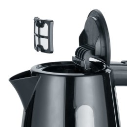 SEVERIN CZAJNIK ELEKTRYCZNY 1L, PLASTIK, ZAKRYTA GRZAŁKA, WSKAŹNIK POZIOMU WODY, ZAKRYTY ELEMENT GRZEJNY, MOC 2200W WK3410