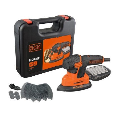 Szlifierka oscylacyjna 120W KA2500K-QS BLACK+DECKER Szlifierka oscylacyjna 120W KA2500K-QS BLACK+DECKER