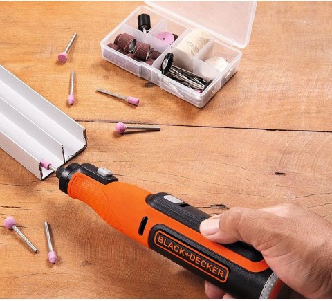 8V Cordless Rotary Tool With Kit Box | BCRT8IK-XJ 8V Cordless Rotary Tool With Kit Box | BCRT8IK-XJ