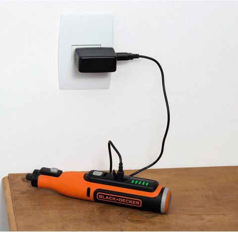 8V Cordless Rotary Tool With Kit Box | BCRT8IK-XJ 8V Cordless Rotary Tool With Kit Box | BCRT8IK-XJ