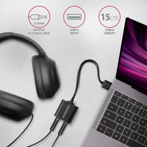 AXAGON | ADA-12 USB - Cable Audio Adapter AXAGON | ADA-12 USB - Cable Audio Adapter