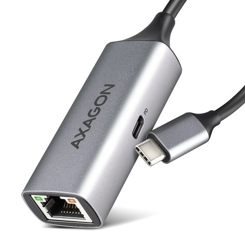 AXAGON | ADE-TXPD USB-C Gigabit Ethernet Adapter with PD 100W AXAGON | ADE-TXPD USB-C Gigabit Ethernet Adapter with PD 100W