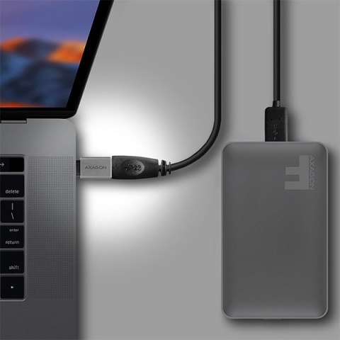 AXAGON Adapter into the USB-C port with USB Type A female output | RUCM-AFA AXAGON Adapter into the USB-C port with USB Type A female output | RUCM-AFA