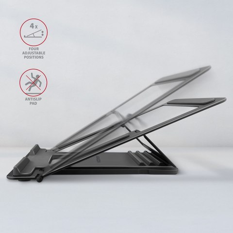 AXAGON | Notebook stand STND-L | Height adjustment | 10-16 " | Black AXAGON | Notebook stand STND-L | Height adjustment | 10-16 " | Black