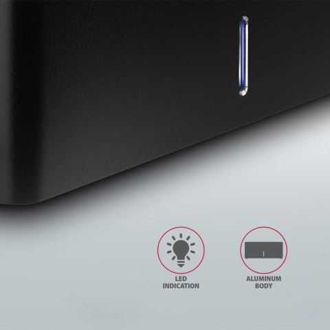 AXAGON | USB 3.0-1x SATA 6G HDD Dock Station, Black | ADSA-SN AXAGON | USB 3.0-1x SATA 6G HDD Dock Station, Black | ADSA-SN