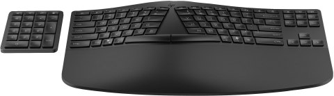 HP Klawiatura ergonomiczna bezprzewodowa + numeryczna 965 7E756AA czarna HP Klawiatura ergonomiczna bezprzewodowa + numeryczna 965 7E756AA czarna