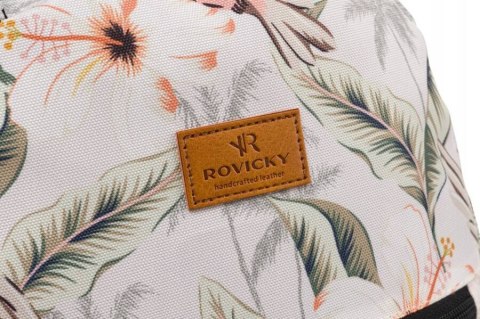 Wzorzysty, miejski plecak damski - Rovicky Wzorzysty, miejski plecak damski - Rovicky