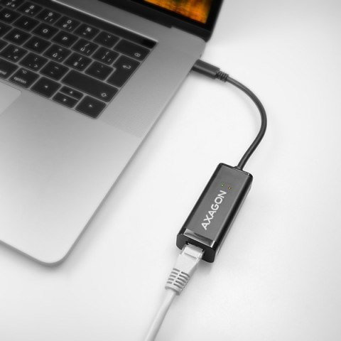 AXAGON ADE-SRC High-speed USB-C 3.1 Gigabit Ethernet 10/100/1000Mbit adapter with automatic installation AXAGON ADE-SRC High-speed USB-C 3.1 Gigabit Ethernet 10/100/1000Mbit adapter with automatic installation
